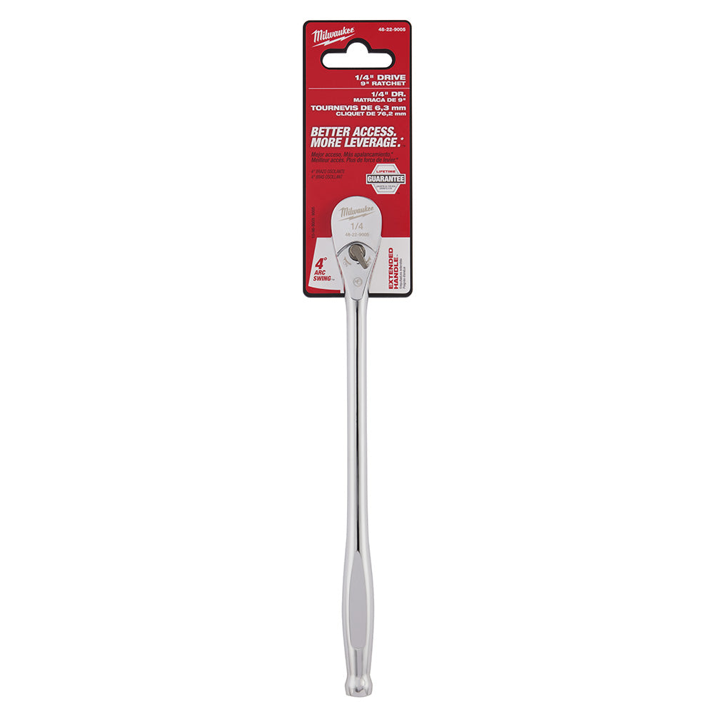 Milwaukee 48-22-9005, 1/4" Drive 9" Ratchet