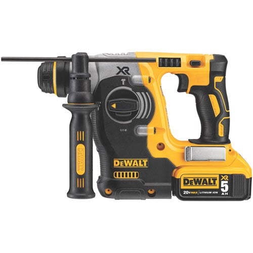 DEWALT DCH273P2, 20V MAX XR Brushless 1'' L-Shape SDS Plus Rotary Hammer Kit