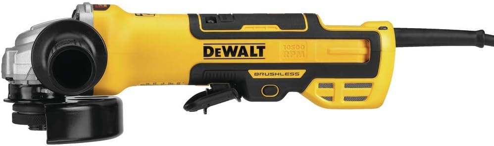 DEWALT DWE43214,   Angle Grinder with Paddle Switch, 5-Inch