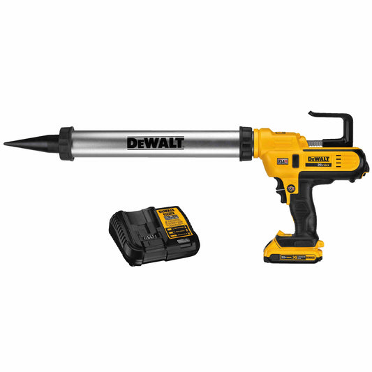 DEWALT DCE580D1, 20V MAX 300-600ml Sausage Pack Adhesive Gun Kit