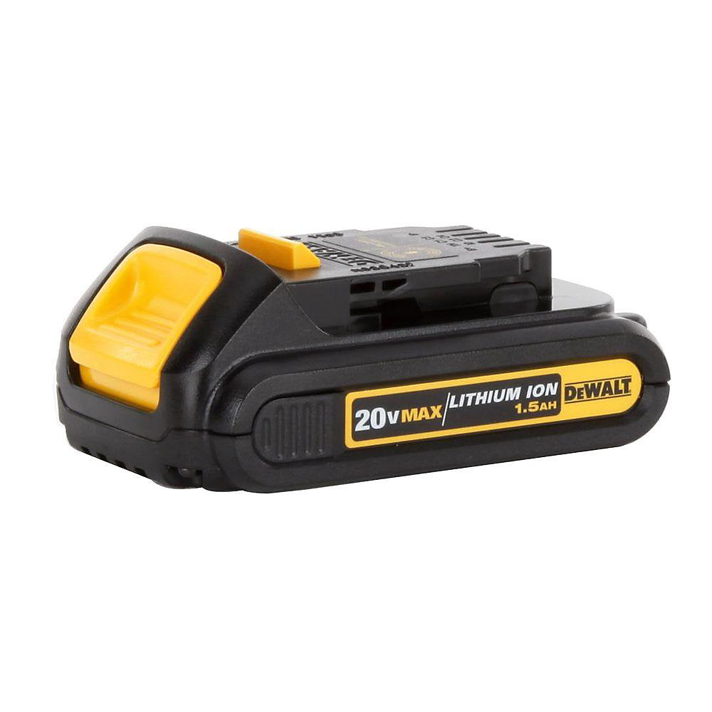 DEWALT DCB207, 20V MAX Li-Ion Compact Battery 2 Pack (1.3 Ah)