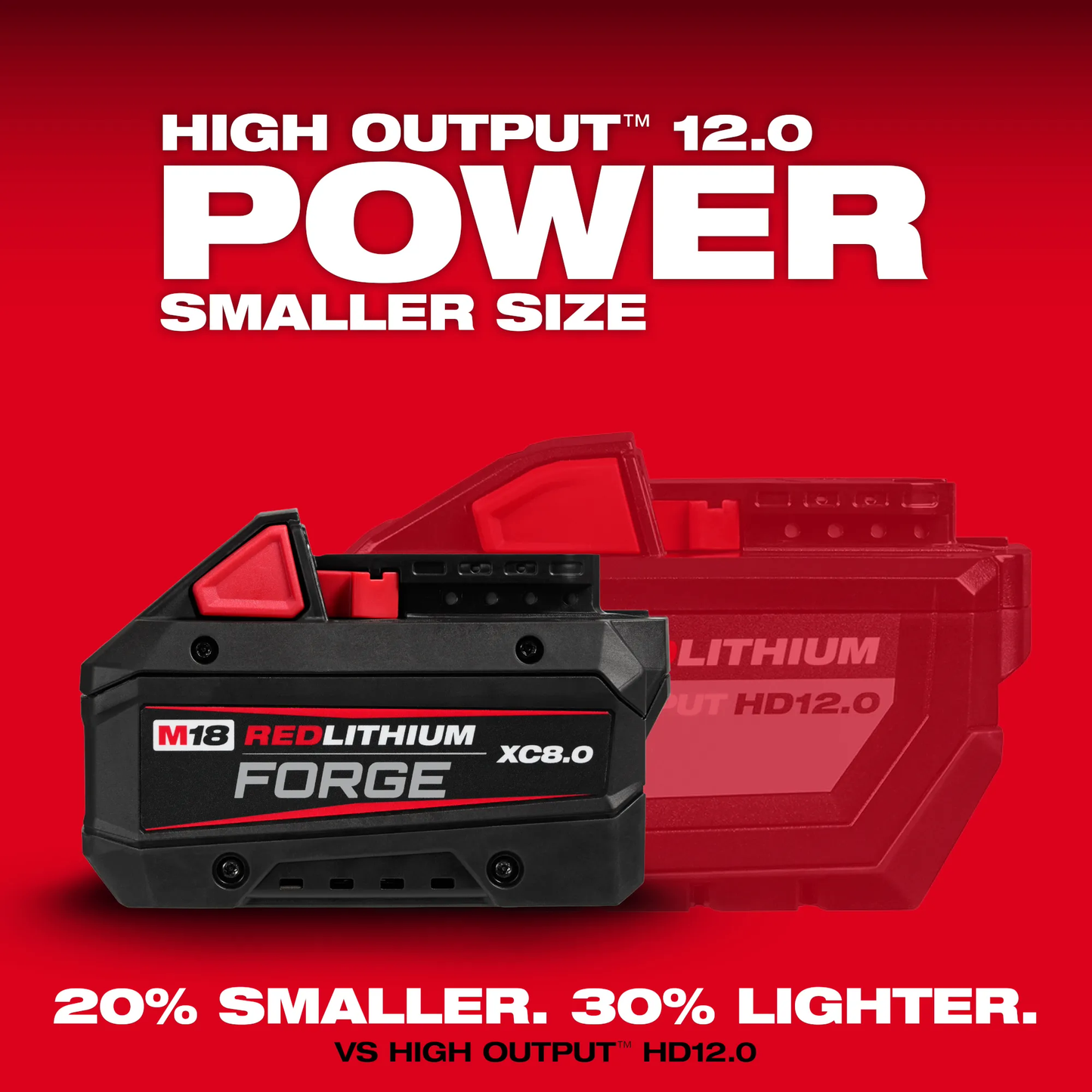 Milwaukee 48-11-1881, M18™ REDLITHIUM™ FORGE™ XC8.0 Battery Pack