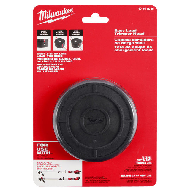 Milwaukee 49-16-2748, GEN II Easy Load Trimmer Head