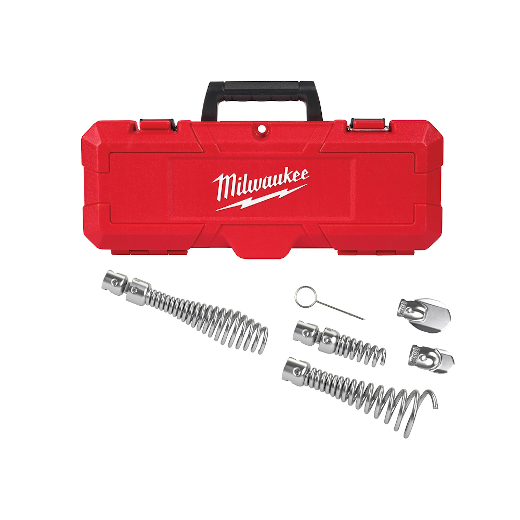 Milwaukee 48-53-3820, 1-1/4" - 2" Head Attachment Kit for Milwaukee® 5/8" Sectional Cable