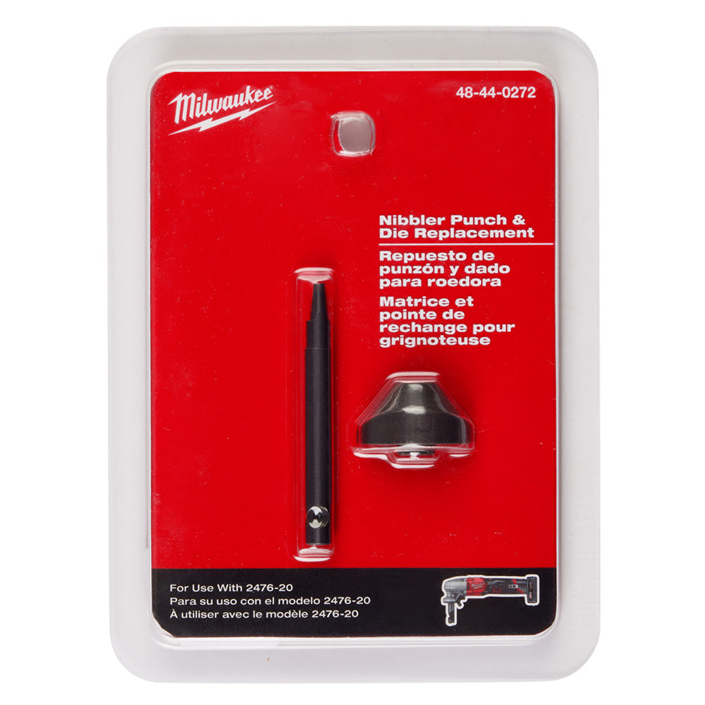 Milwaukee 48-44-0272, M12 FUEL™ 16 Ga Nibbler Punch & Die Set