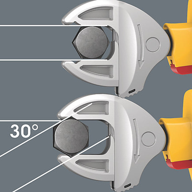 Wera 05020153001, 6004 Joker 16-19 mm Insulated Self Setting Spanner Wrench