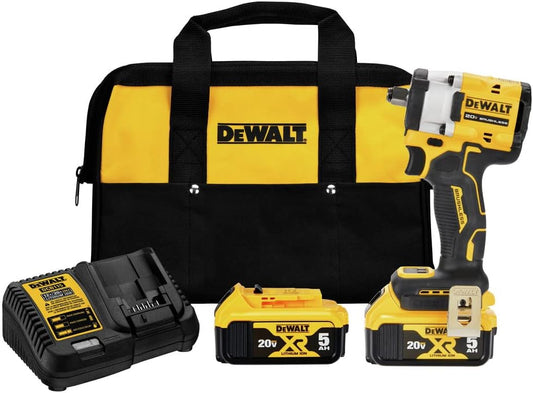 DEWALT DCF921P2, 20V MAX 1/2" COMPACT IMPACT SR Hog Ring
