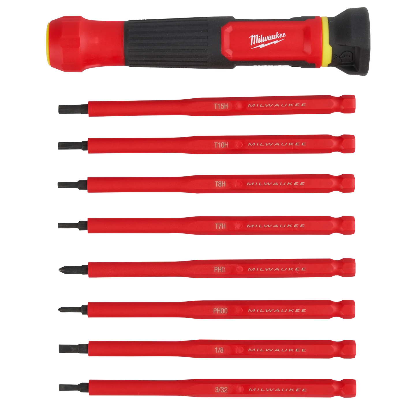 Milwaukee 48-22-2217, 8-in-1 1000V Insulated Precision Multi-Bit Screwdriver