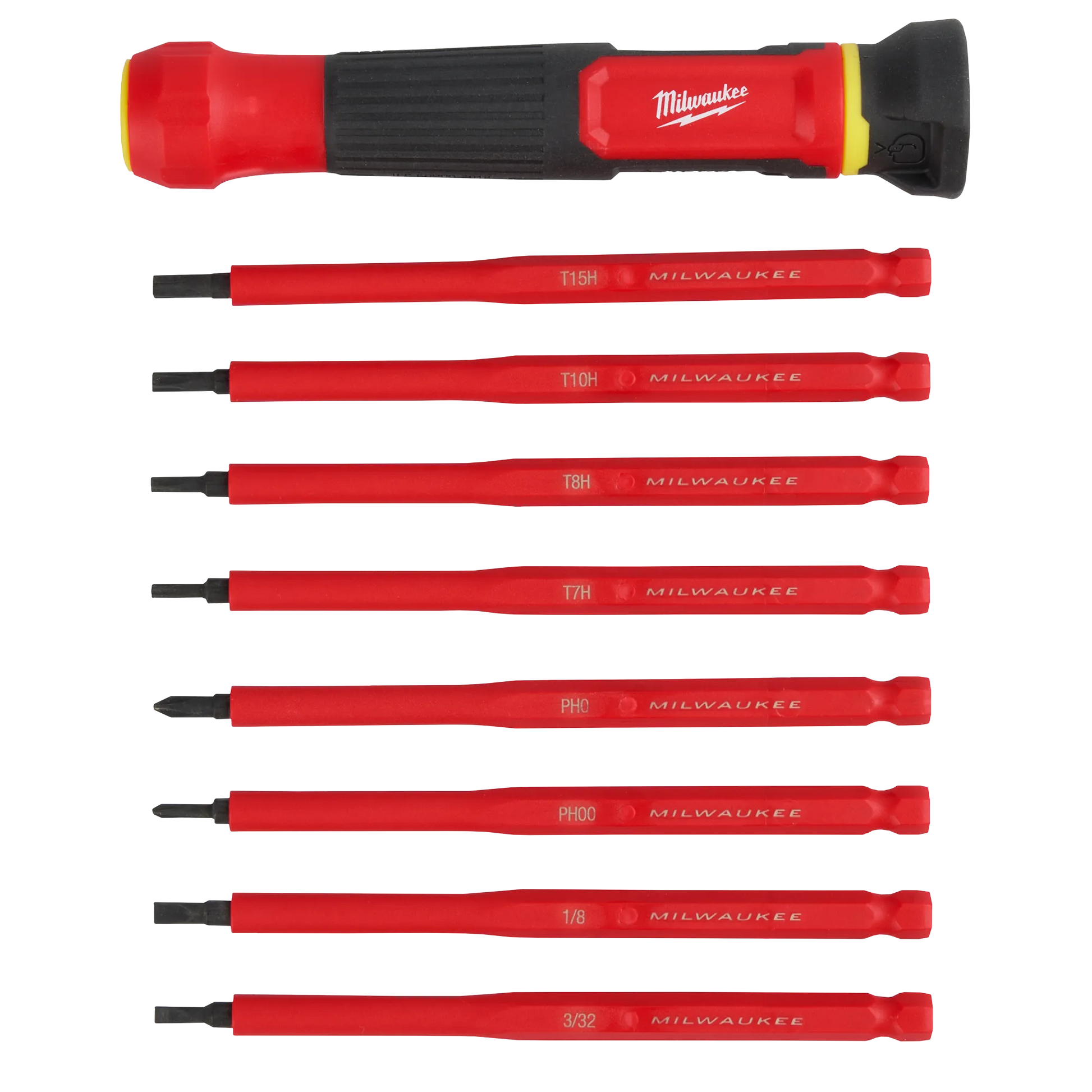 Milwaukee 48-22-2217, 8-in-1 1000V Insulated Precision Multi-Bit Screwdriver