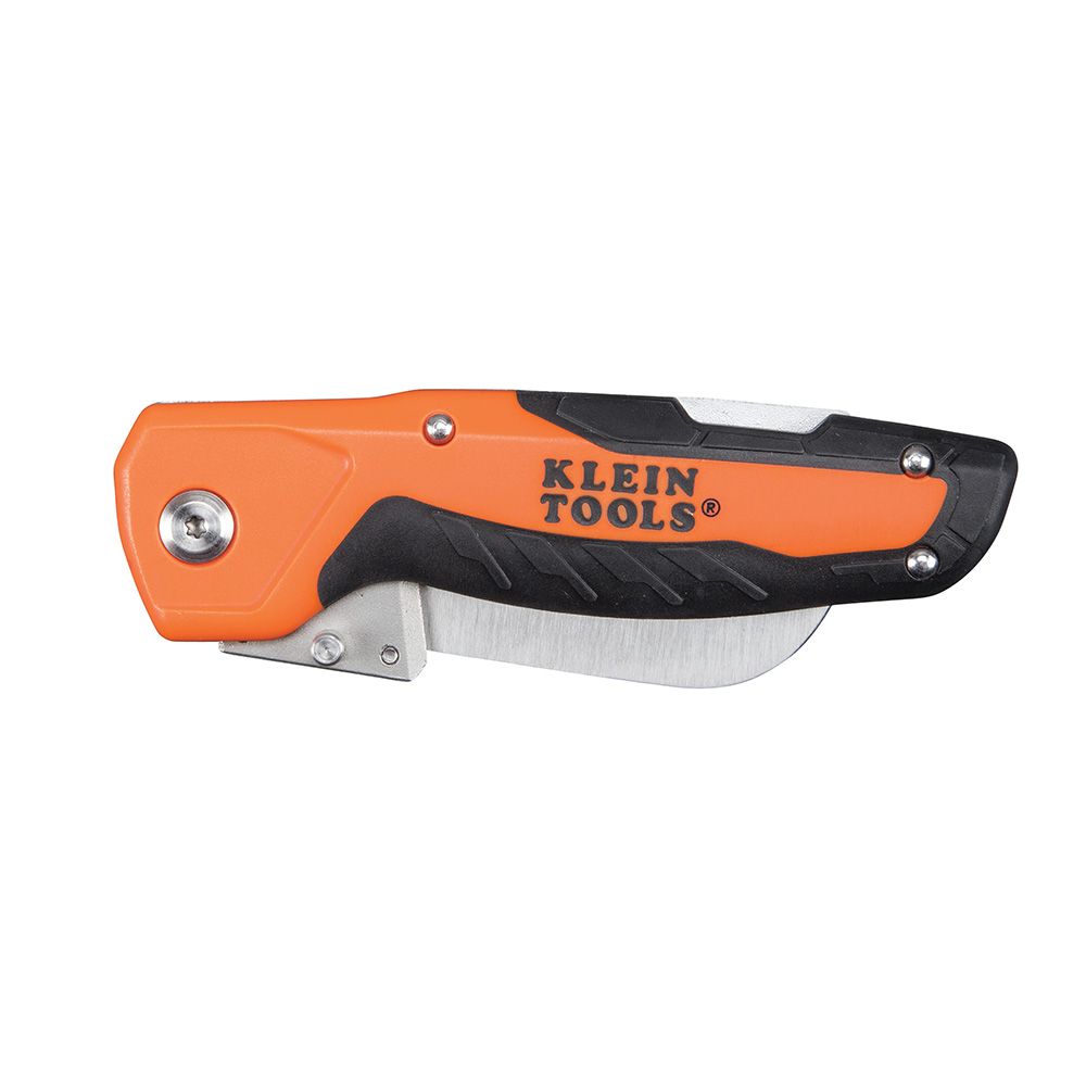 Klein Tools 44218, Cable Skinning Utility Knife w/Replaceable Blade