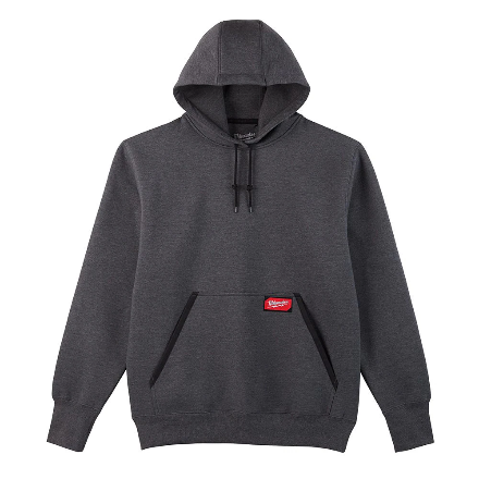 Milwaukee 350G-XL, HD PULLOVER HOODIE - GRAY XL (Discontinued)