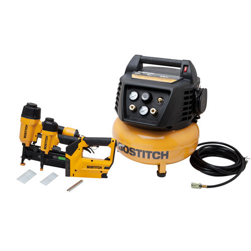 Bostitch BTFP72646, 3-Tool Compressor Combo Kit