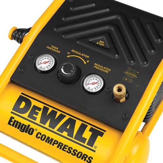 DEWALT D55153, 1.1 HP Continuous 4 Gallon Electric Hand Carry Compressor