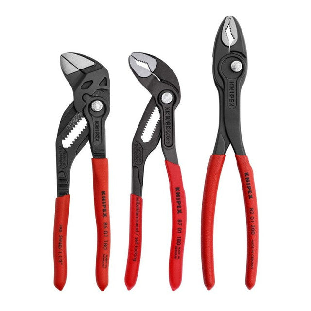 Knipex 9K 00 80 156 US, 3 Pc Top Selling Pliers Set