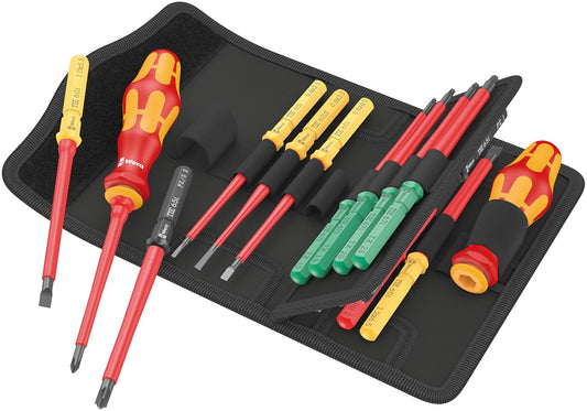 Wera 05006611001, Kraftform Kompakt VDE 17 Universal 1 Tool finder, 17 pieces