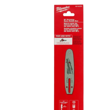 Milwaukee 49-16-2751, 8" Pruning Saw Guide Bar