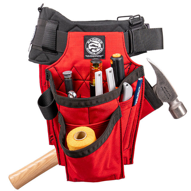 Badger Tool Belts 462156 Trimmer Set - Red