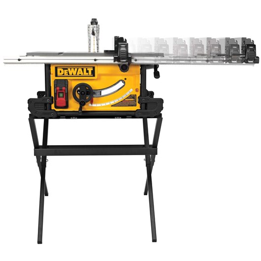 DEWALT DWE7491X, 10'' Jobsite Table Saw w/Scissor Stand