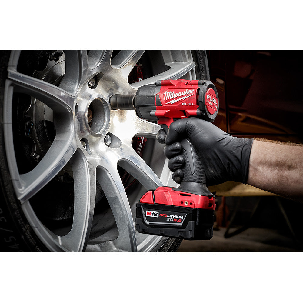 Milwaukee 2962P-20, M18 FUEL 1/2" Mid-Torque Impact Wrench w/ Pin Detent (Tool Only)