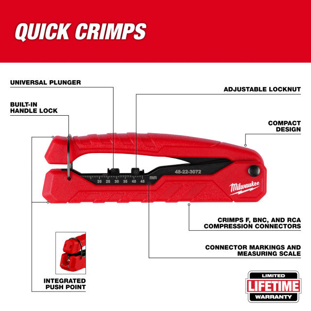 Milwaukee 48-22-8103, Coax Install Kit