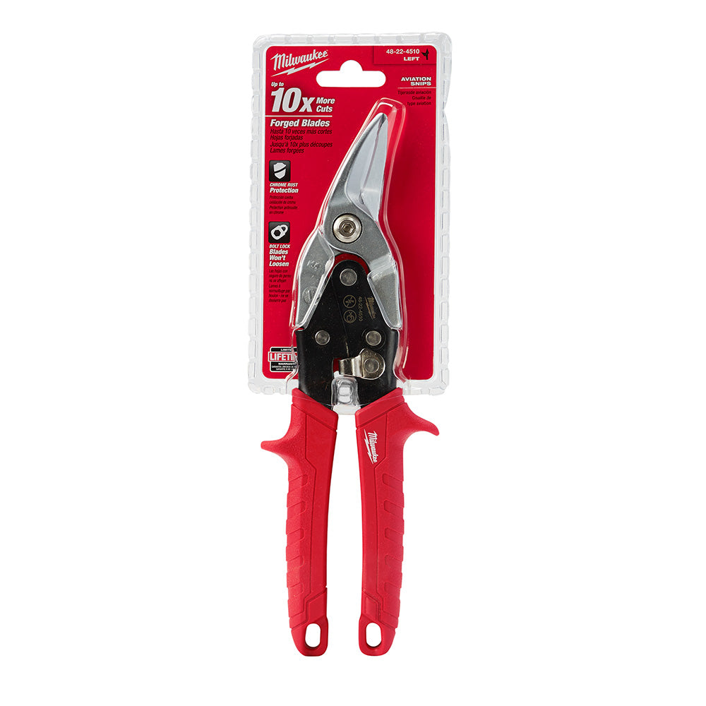 Milwaukee 48-22-4510, Left Cutting Aviation Snips