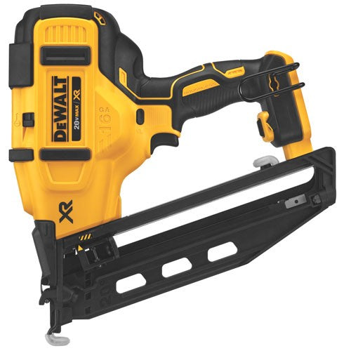 DEWALT DCN660B, 20V MAX 16 Ga Angled Cordless Finish Nailer (Tool Only)