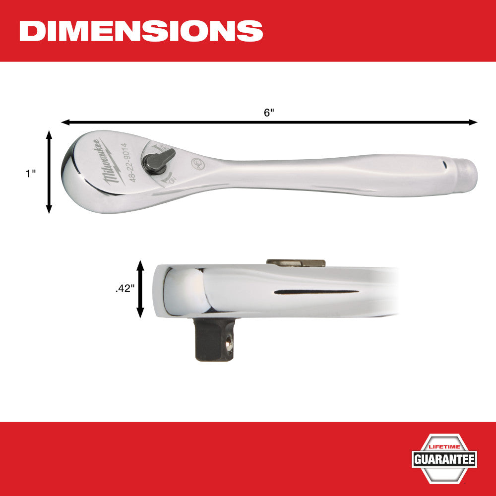 Milwaukee 48-22-9038, 3/8" Drive Ratchet