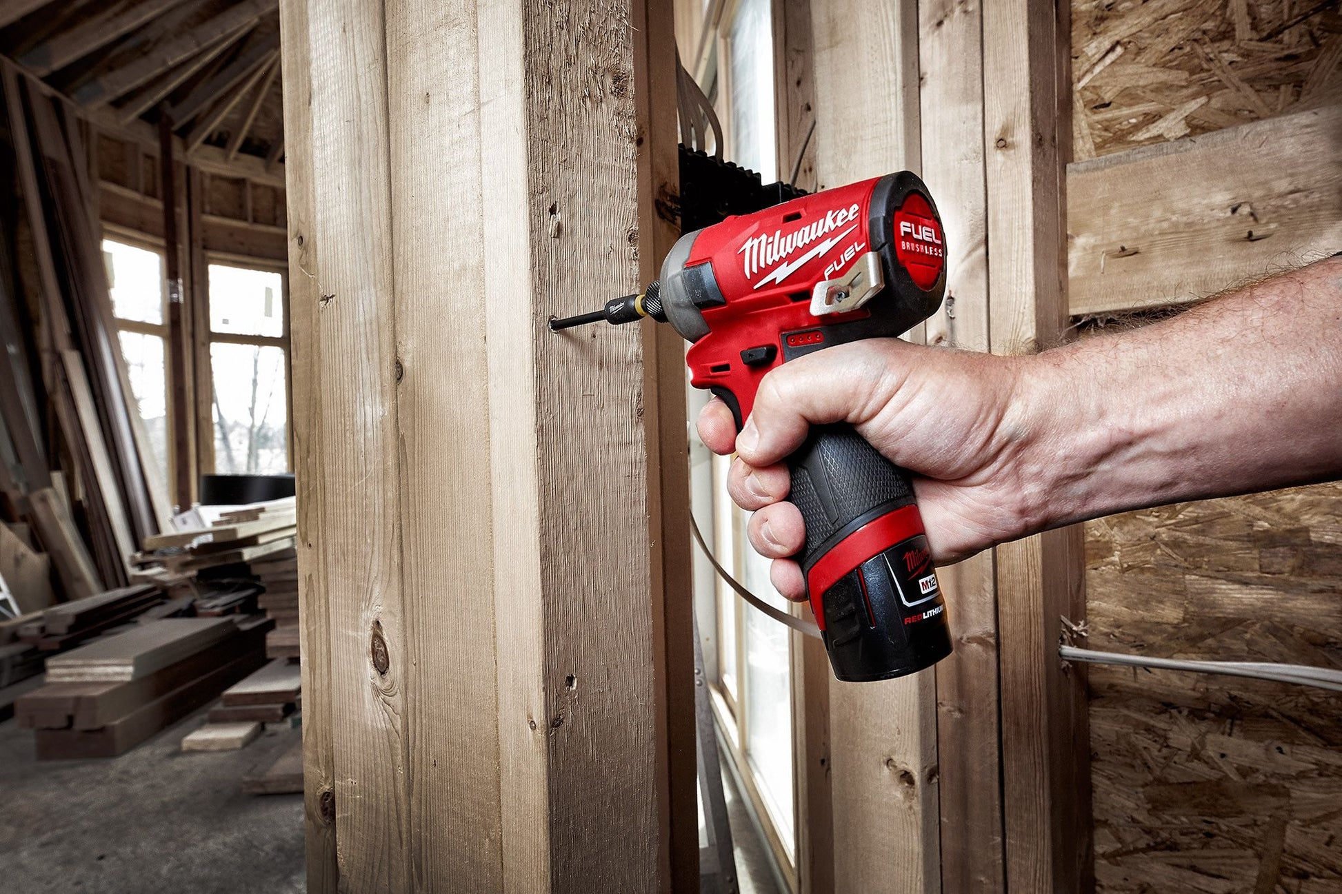 Milwaukee 2551-20, M12 FUEL SURGE 1/4" Hex Hydraulic Driver (Tool Only)