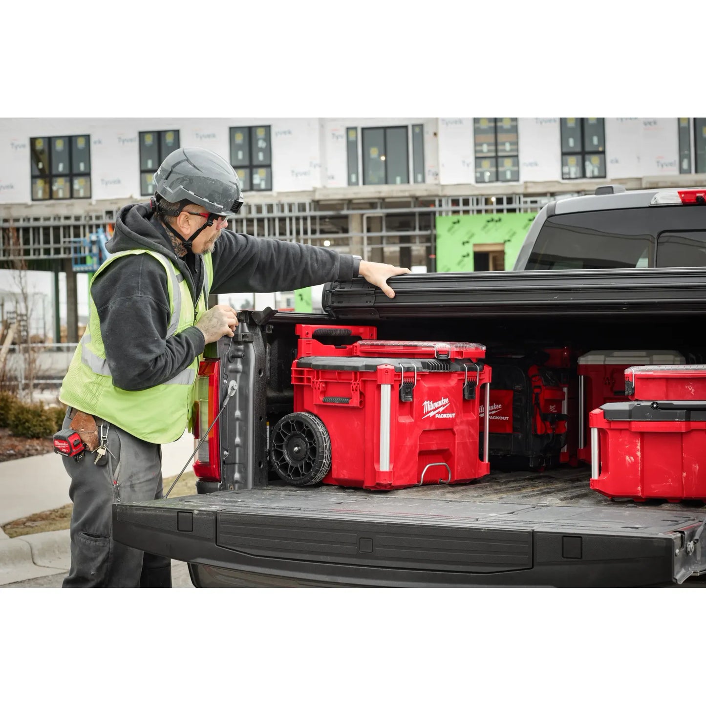 Milwaukee 48-22-8027, Low-Profile Handle for PACKOUT™ Rolling Tool Box