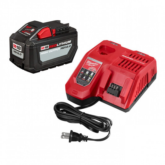 Milwaukee 48-59-1200, M18 Redlithium High Output Hd 12.0 Ah Starter Kit