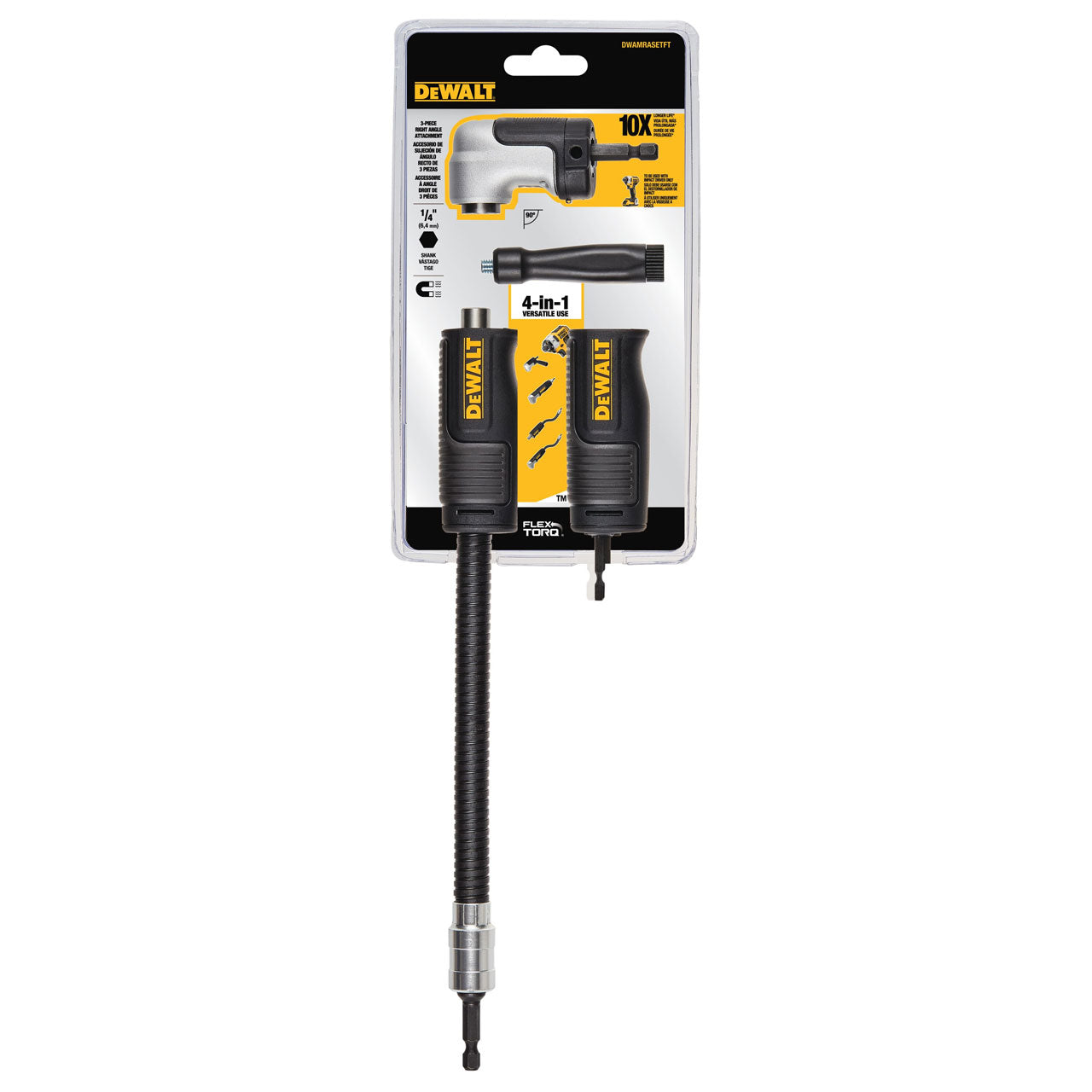 DEWALT DWAMRASETFT, FLEXTORQ 4-IN-1 Modular Right-Angle System