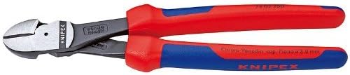 Knipex 74 02 250 SBA, Comfort Grip High Leverage Diagonal Cutter 10"