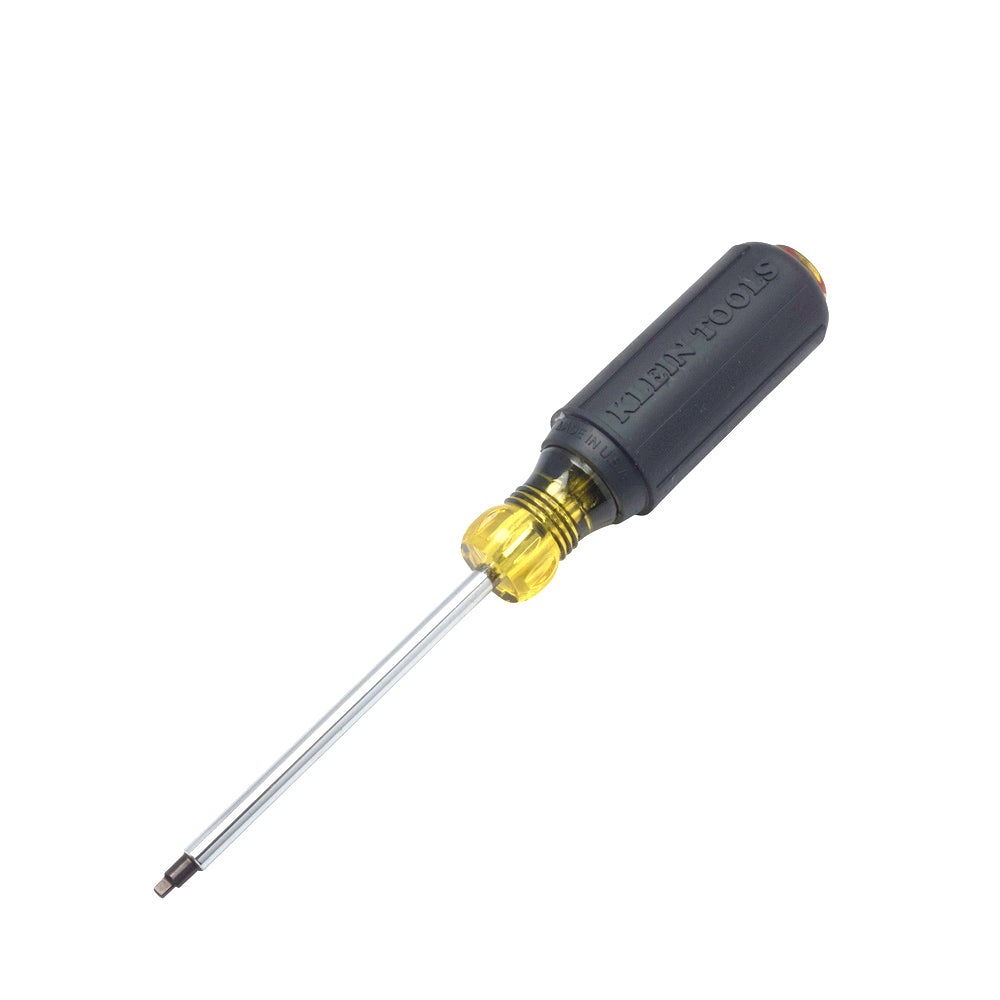 Klein Tools 662, #2 Square Screwdriver with 4-Inch Round Shank