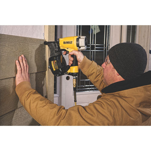 DEWALT DW66C-1, 15 degree Coil Siding and Fencing Nailer