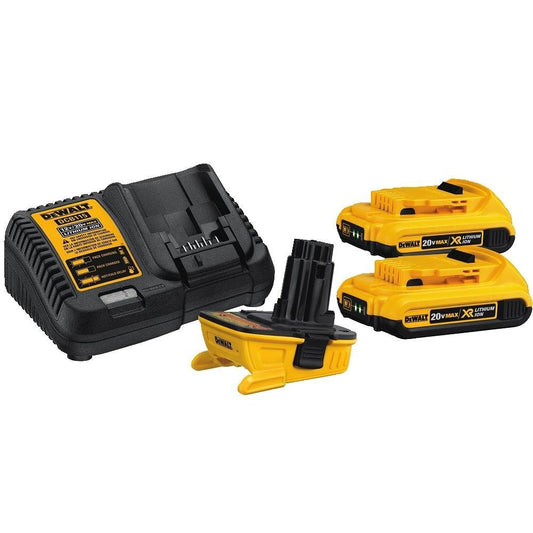 DEWALT DCA2203C, 20V MAX Battery Adapter Kit for 18V Tools