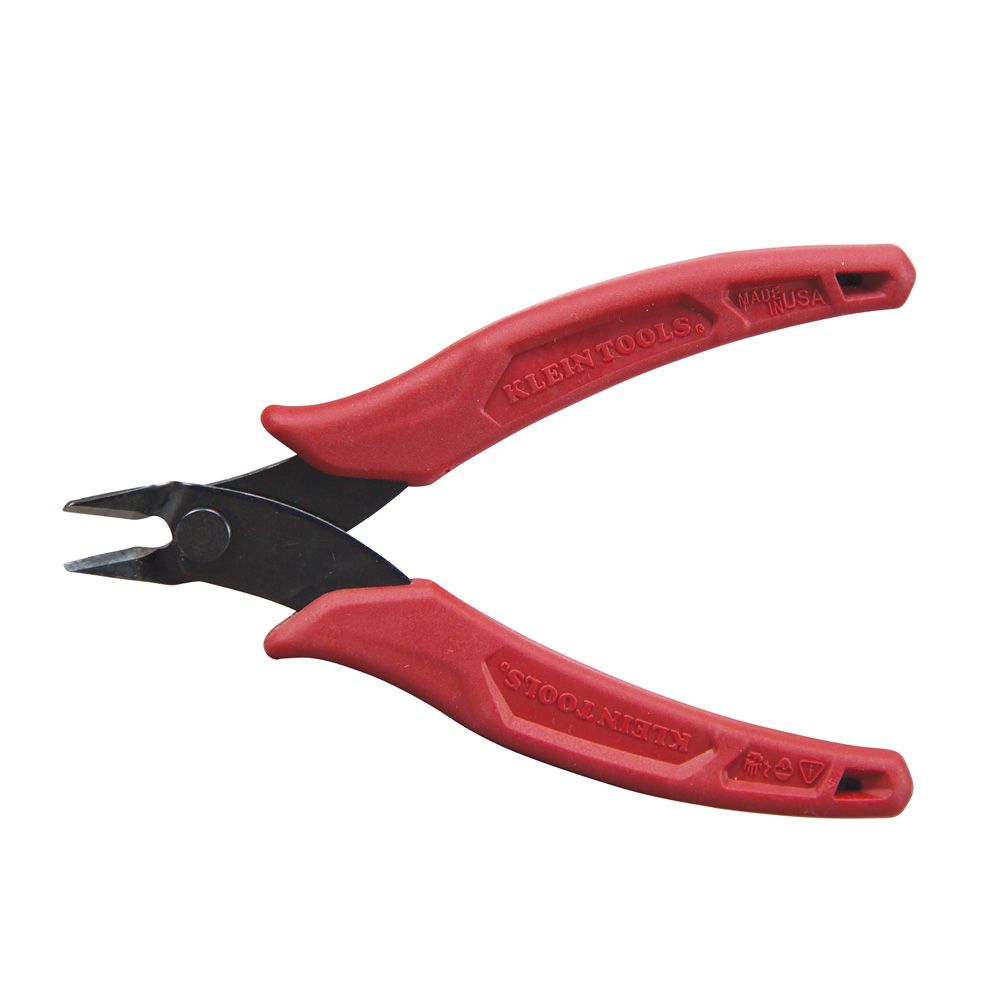 Klein Tools D275-5, Diagonal Cutting Pliers, Flush Cutter, Lightweight, 5-Inch