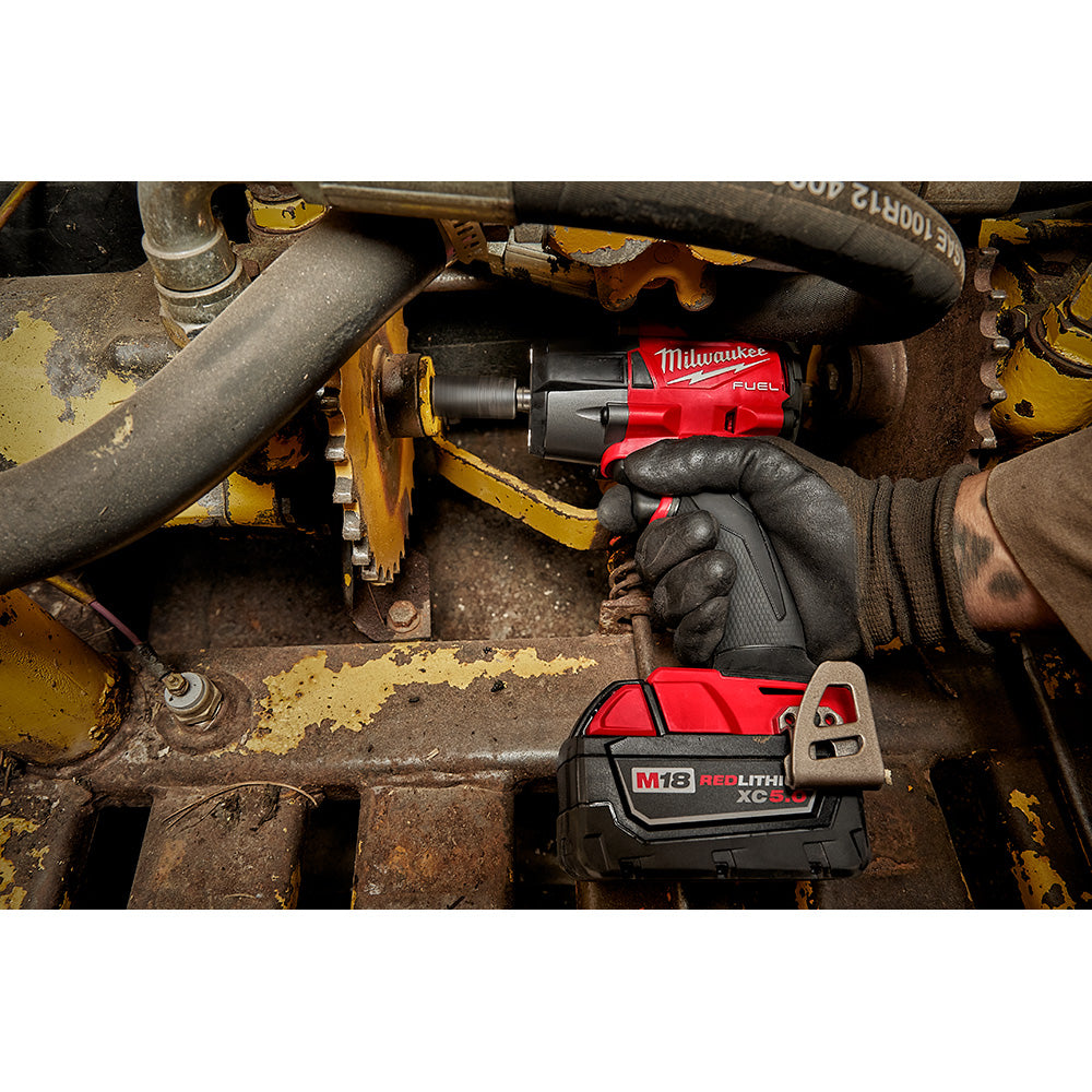 Milwaukee 2962P-20, M18 FUEL 1/2" Mid-Torque Impact Wrench w/ Pin Detent (Tool Only)