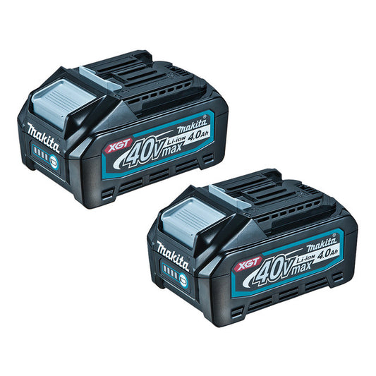 Makita BL4040-2, 40V MAX XGT Li-Ion BL4040 (4.0 Ah) Battery, 2/PK