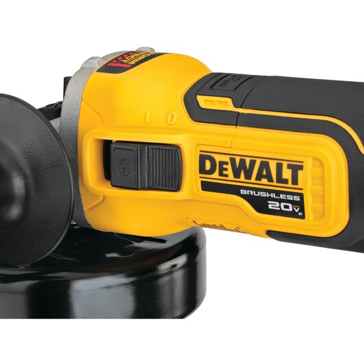 DEWALT DCG415W1, 20V MAX 4-1/2'' - 5'' Angle Grinder Kit w/Power Detect (8.0AH)