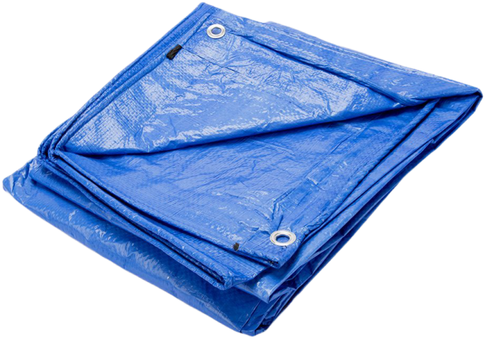 Primeline 38-1824,  8x8 Weave Blue Tarp 18 X 24