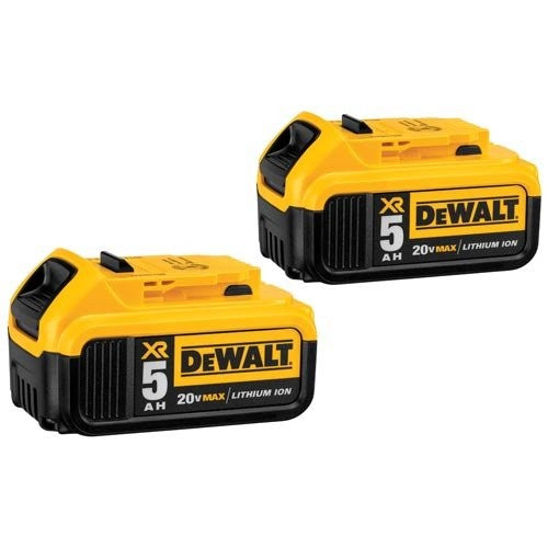 DEWALT DCB205-2, 20V MAX LI-ION BATTERY 2-PACK (5.0 AH)