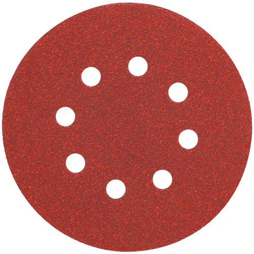 DEWALT DW4310, 5'' 8 Hole 100 Grit Hook and Loop Random Orbit Sandpaper (25/pkg)