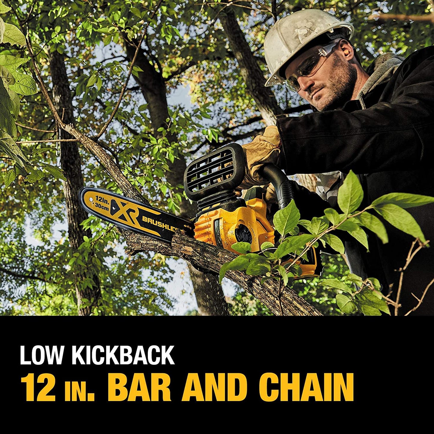 DEWALT DCCS620B, 20V MAX XR Compact 12'' Chainsaw (Tool Only)