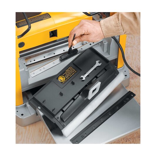 DEWALT DW734, 12-1/2'' Thickness Planer with Three Knife Cutter-Head