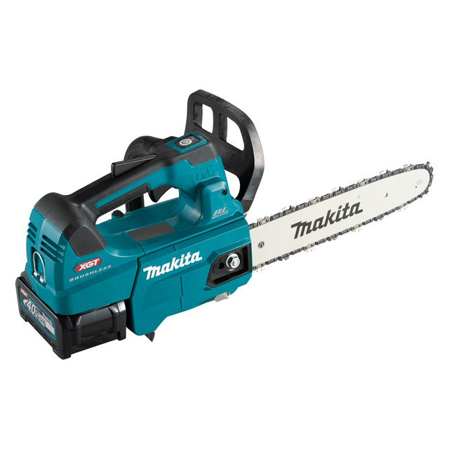 Makita UC003GM101, 40V XGT 12" Top Handle Chainsaw Kit w/ WetGuard (4.0 Ah)