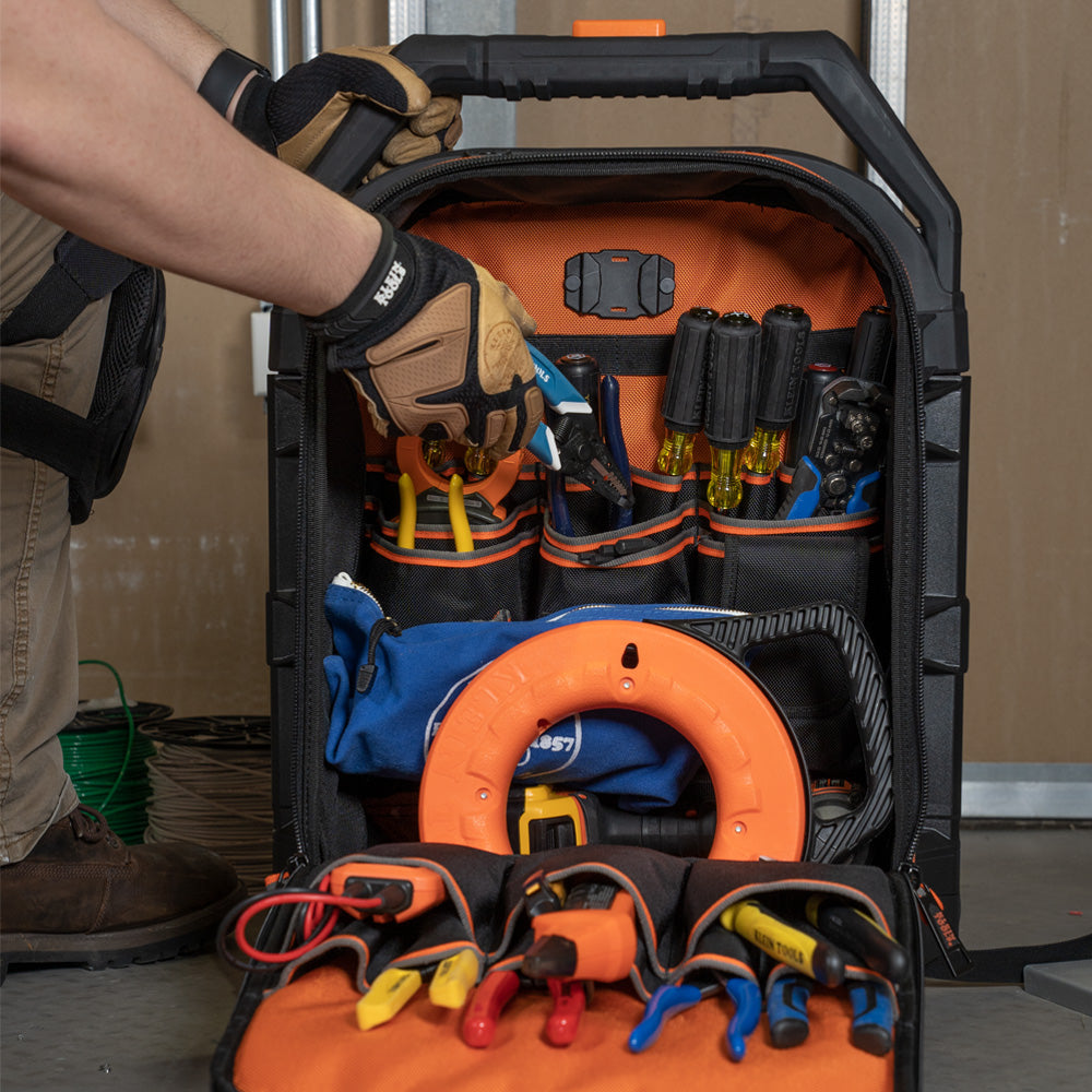 Klein Tools 55604, Rolling Tool Backpack