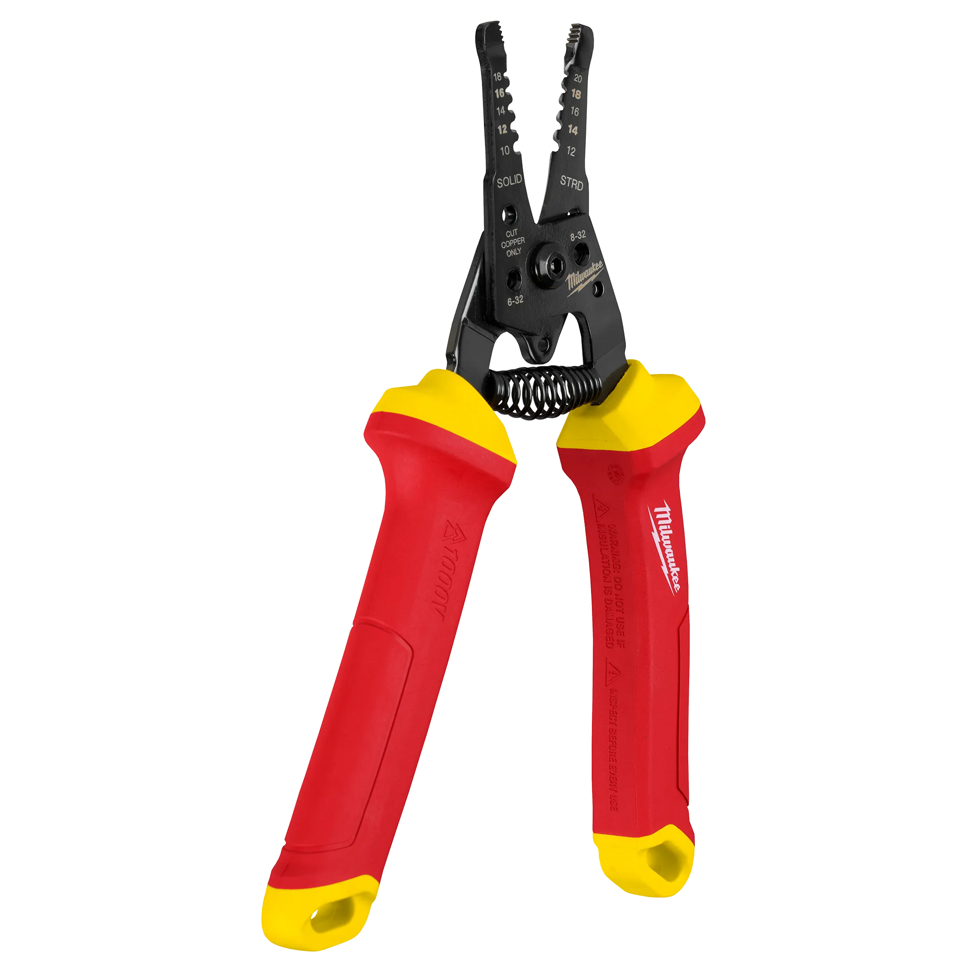Milwaukee 48-22-2214, 1000V Insulated 10-20 AWG Wire Stripper & Cutter