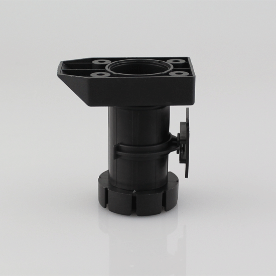 Eurofit CL-TC160, Leg, square top, 4 - 5", medium duty, 3 3/4" - 6 1/4"