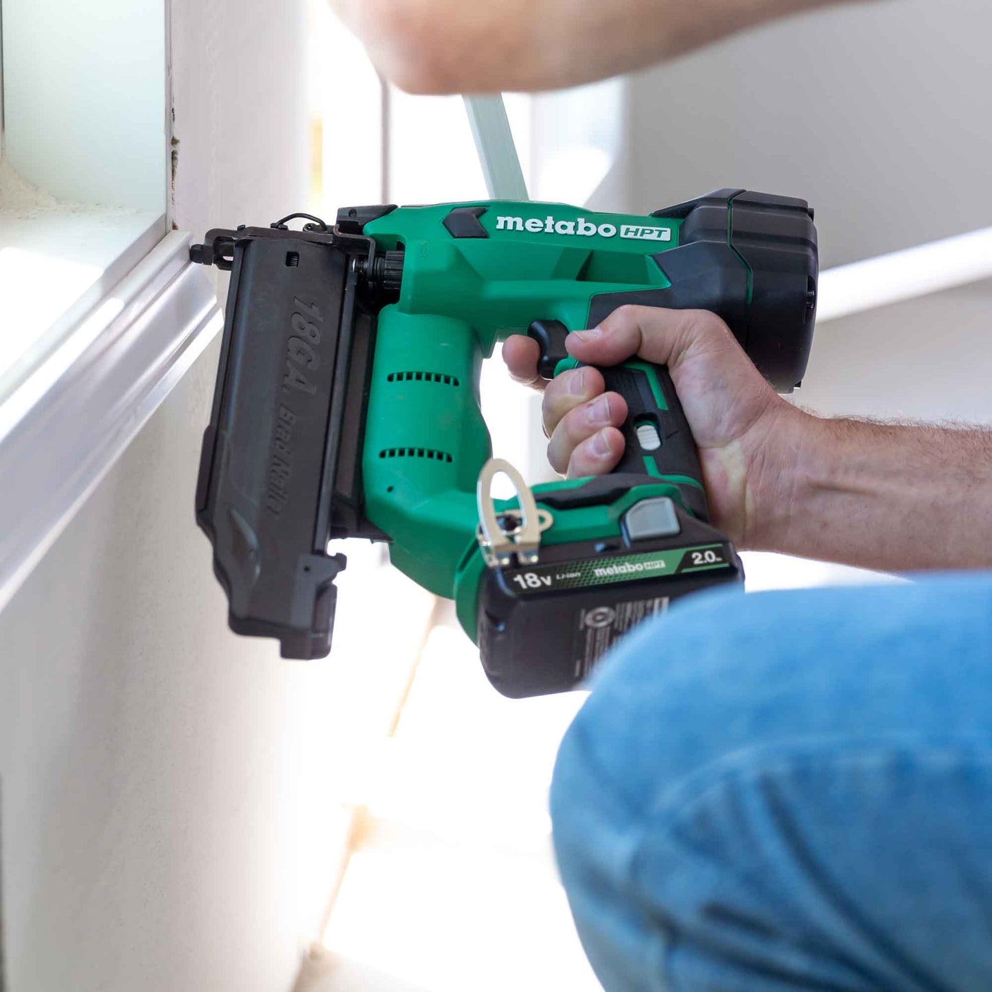 Metabo HPT NT1850DFQ4, 2'' 18V Brushless Li-Ion 18 Ga Brad Nailer (Tool Only)