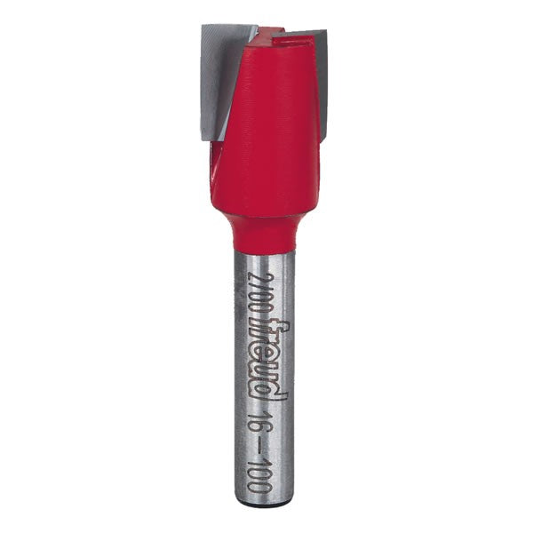 Freud 16-100, Carbide Router Bit - 1/2" x 2" Mortising Bit (1/4" Shank)